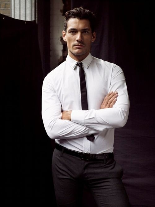 Camisa branca black tie