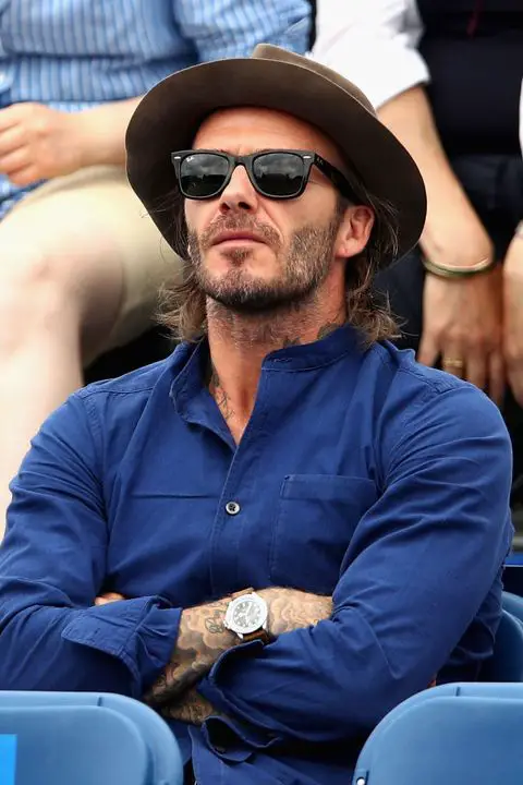 David Beckham chapéu