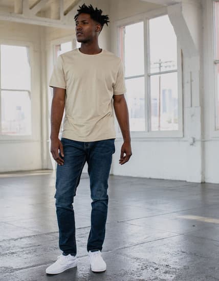 Calça jeans slim fit - modelagem
