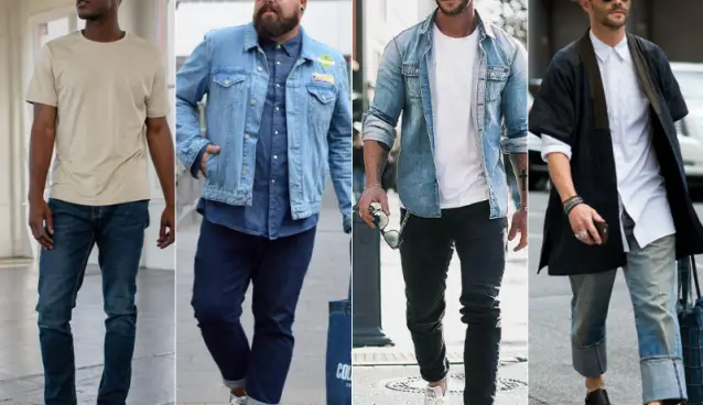 calça comprida jeans masculina