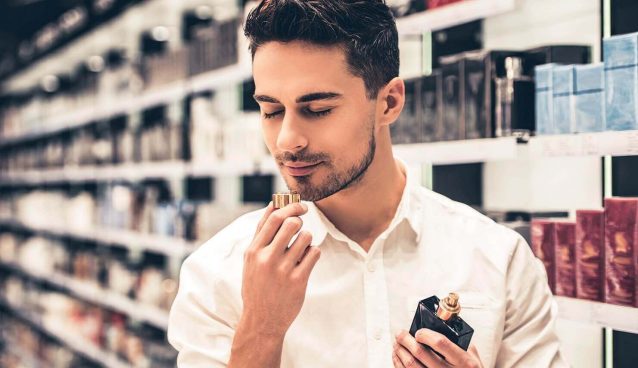 Comprando perfume masculino