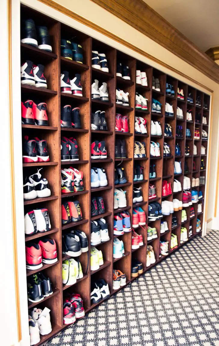 sneakers - painéis na sala