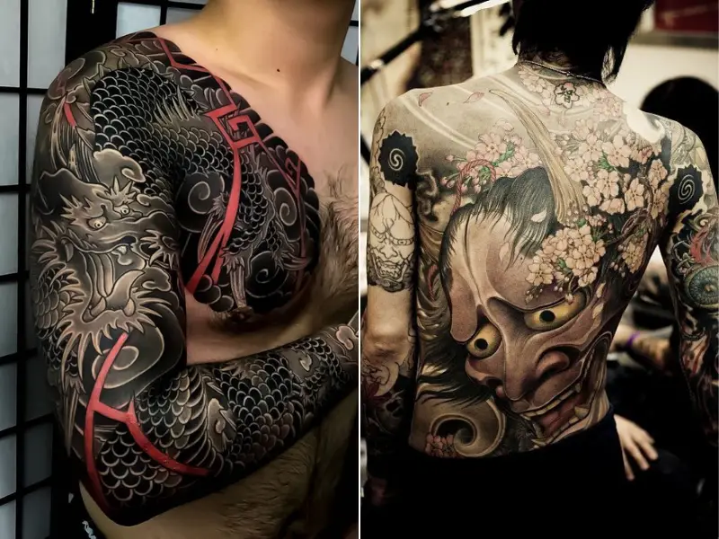 tatuagem estilo japonesa