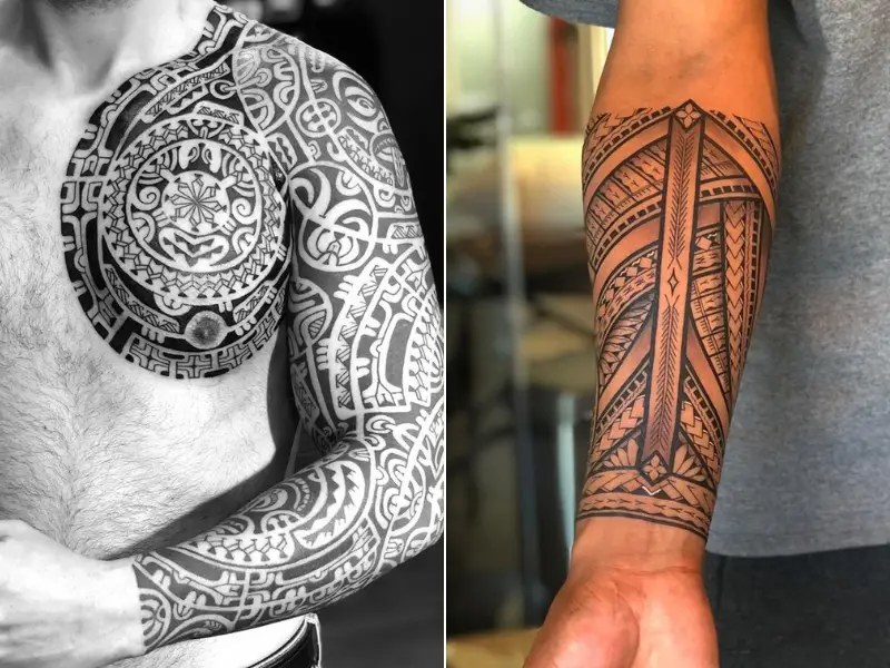 tatuagem tribal maori
